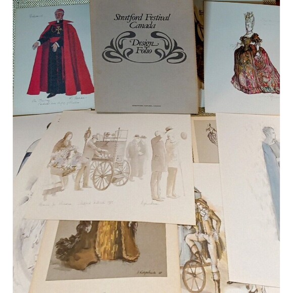 Stratford Festival Canada Deign Folio Diverse Arr Lihigraph Prints Designer Set - Picture 2 of 16